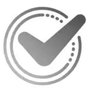 Green checkmark icon.